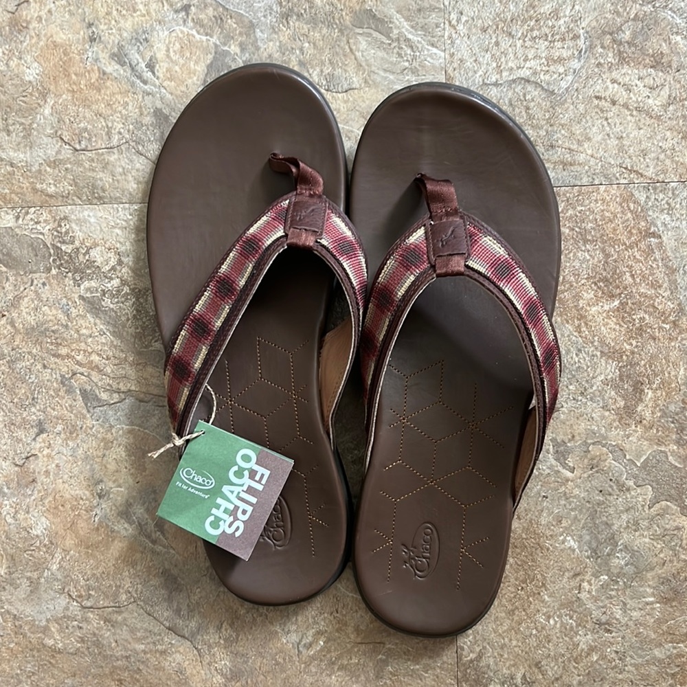 Chaco men’s flipflop. New with tags. Never worn.